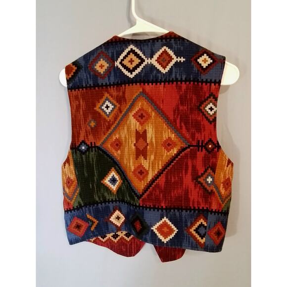 Coldwater Creek Vantage southwestern vest - Picture 4 of 7